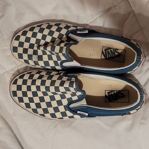 Vans wmns sz10.5 dark blue